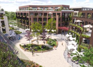 ICL Gestalteter Quartiersplatz