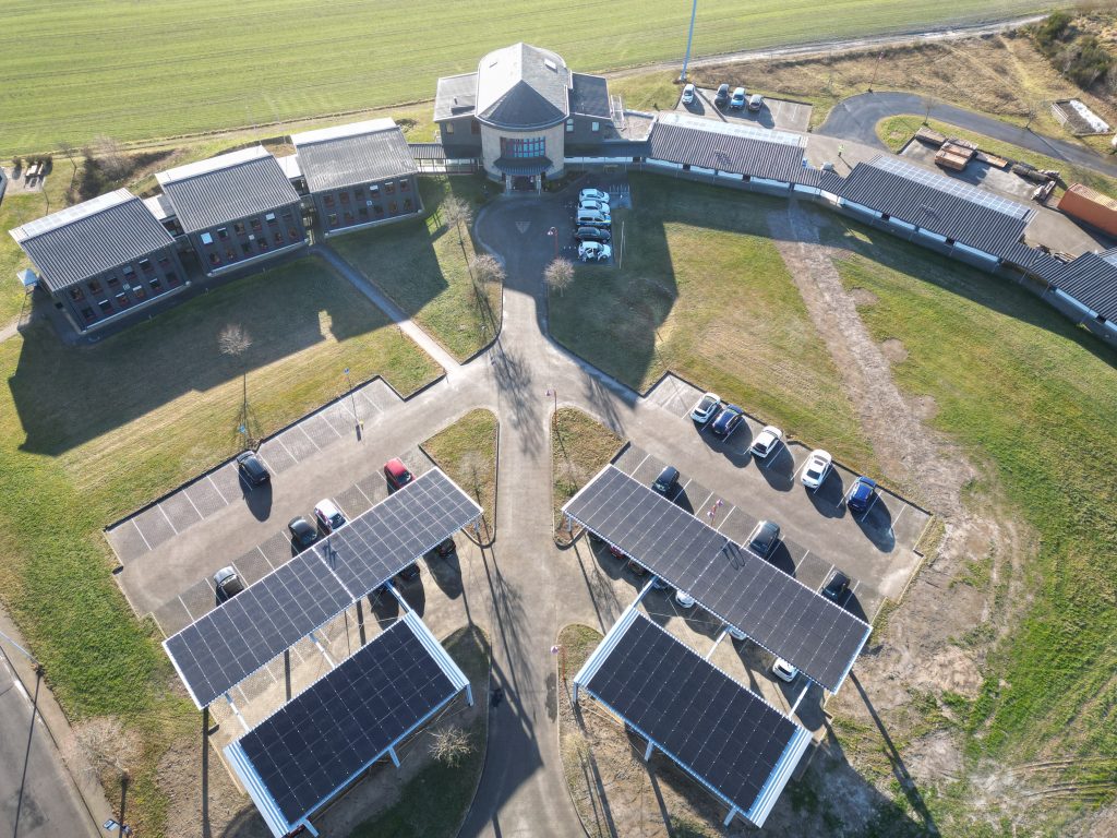 PV Parkplatzueberdachung fuer die Verbandsgemeinde Kaisersesch