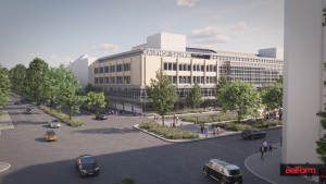 Vorher: Leerstandsgebäude der Galeria Kaufhof